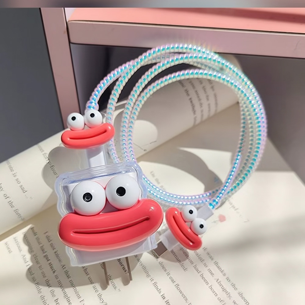 Phone Accessories Unique - 케이블 보호기 와인더 소프트 보호 케이스