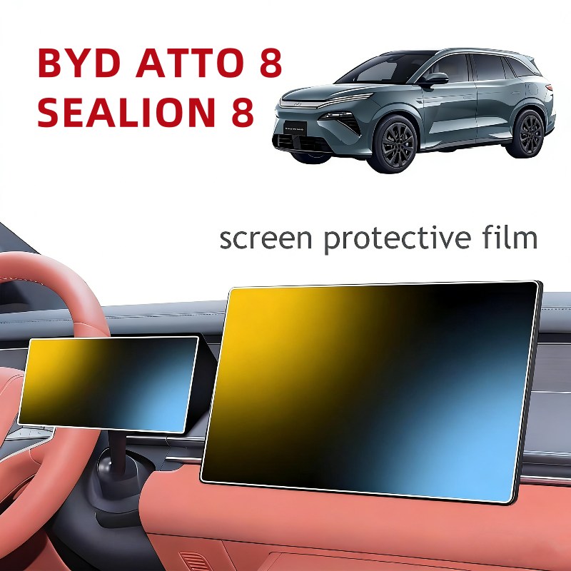 Tempered Glass Screen - BYD ATTO 8 SEALION 8 2025