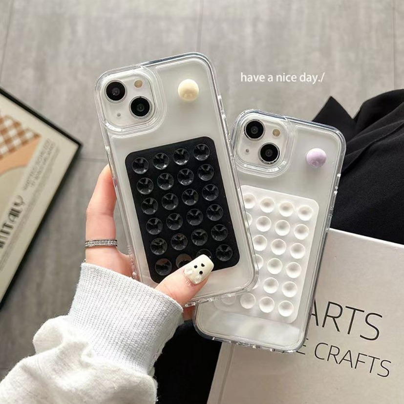 Phone Accessories Case - 실리콘 흡착식 휴대폰 홀더 매트 다기능