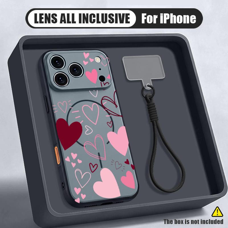 Lanyard Phone Strap - 아이폰 18, 17, 16 Pro, 15,