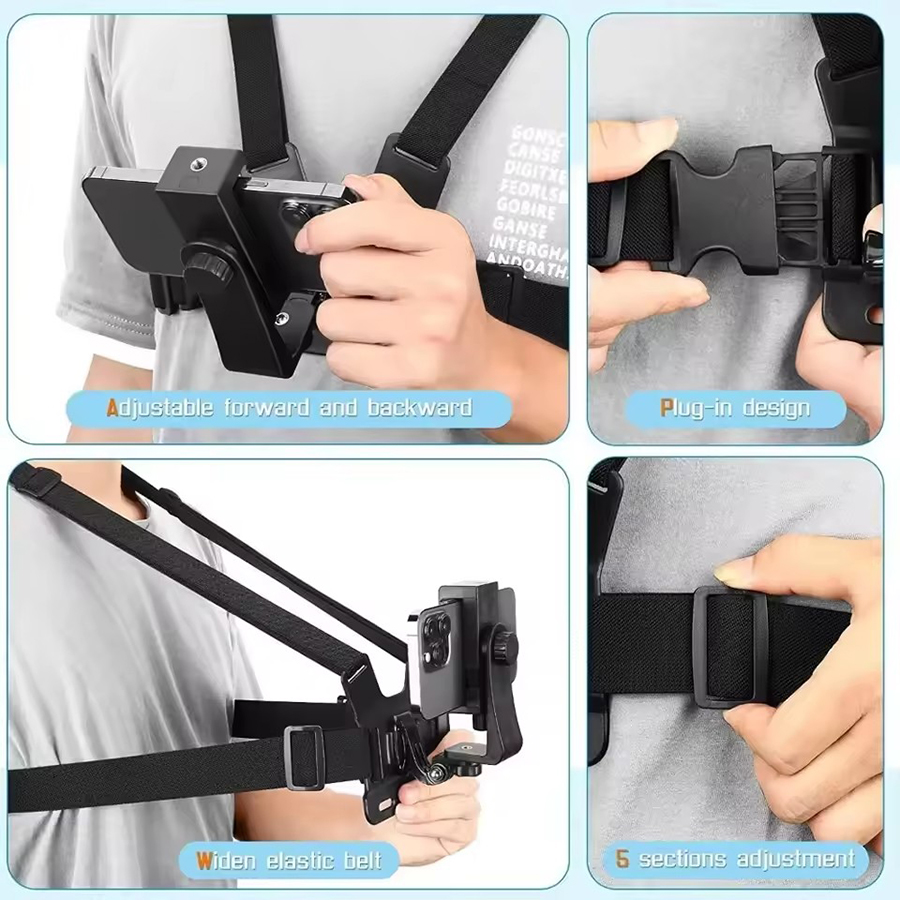 1 PC 조정 가능한 전화 클립 홀더 스포츠 카메라에  - Phone Accessories China 리뷰 및 가격