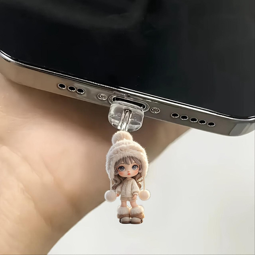강아지 먼지 플러그 만화 전화 액세서리 전화 장식 귀여 - Phone Accessories For Teens 리뷰 및 가격