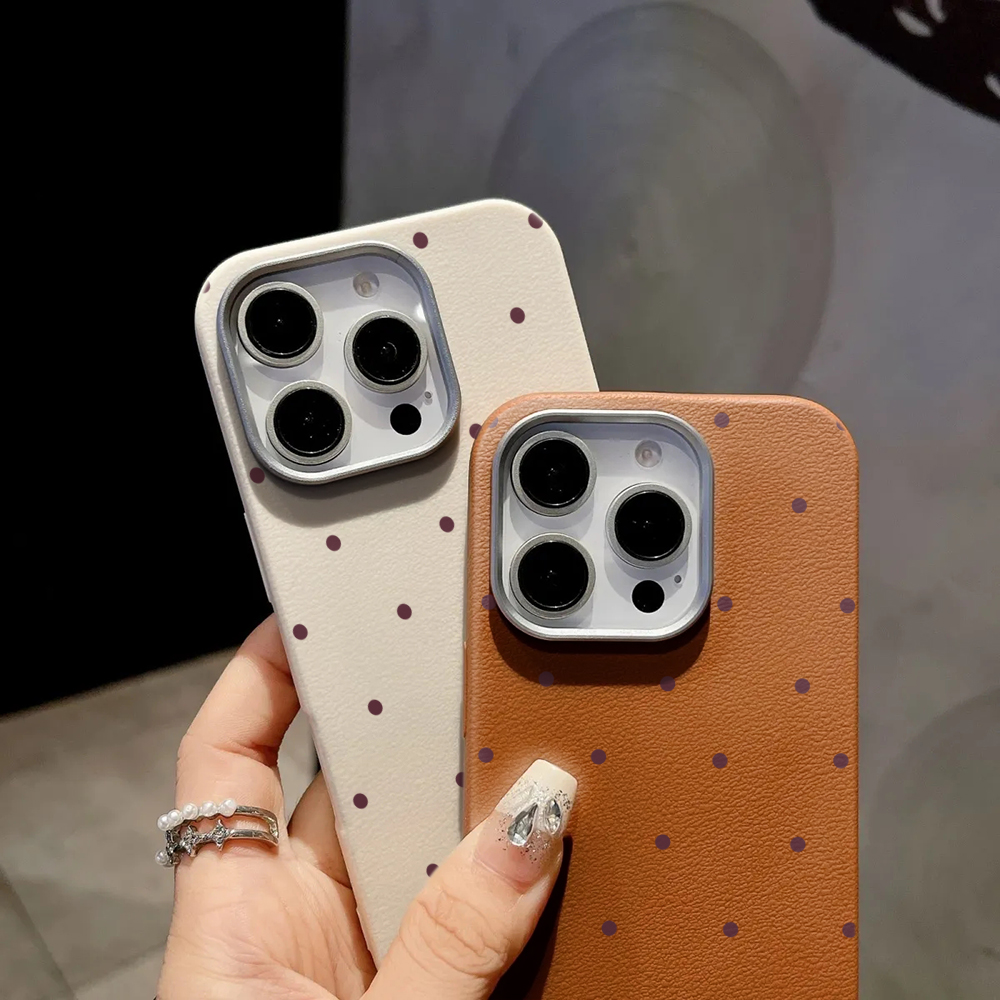 창의적이고 독특한 물방울 무늬 아이폰 17 16 15  - Phone Accessories Unique 리뷰 및 가격