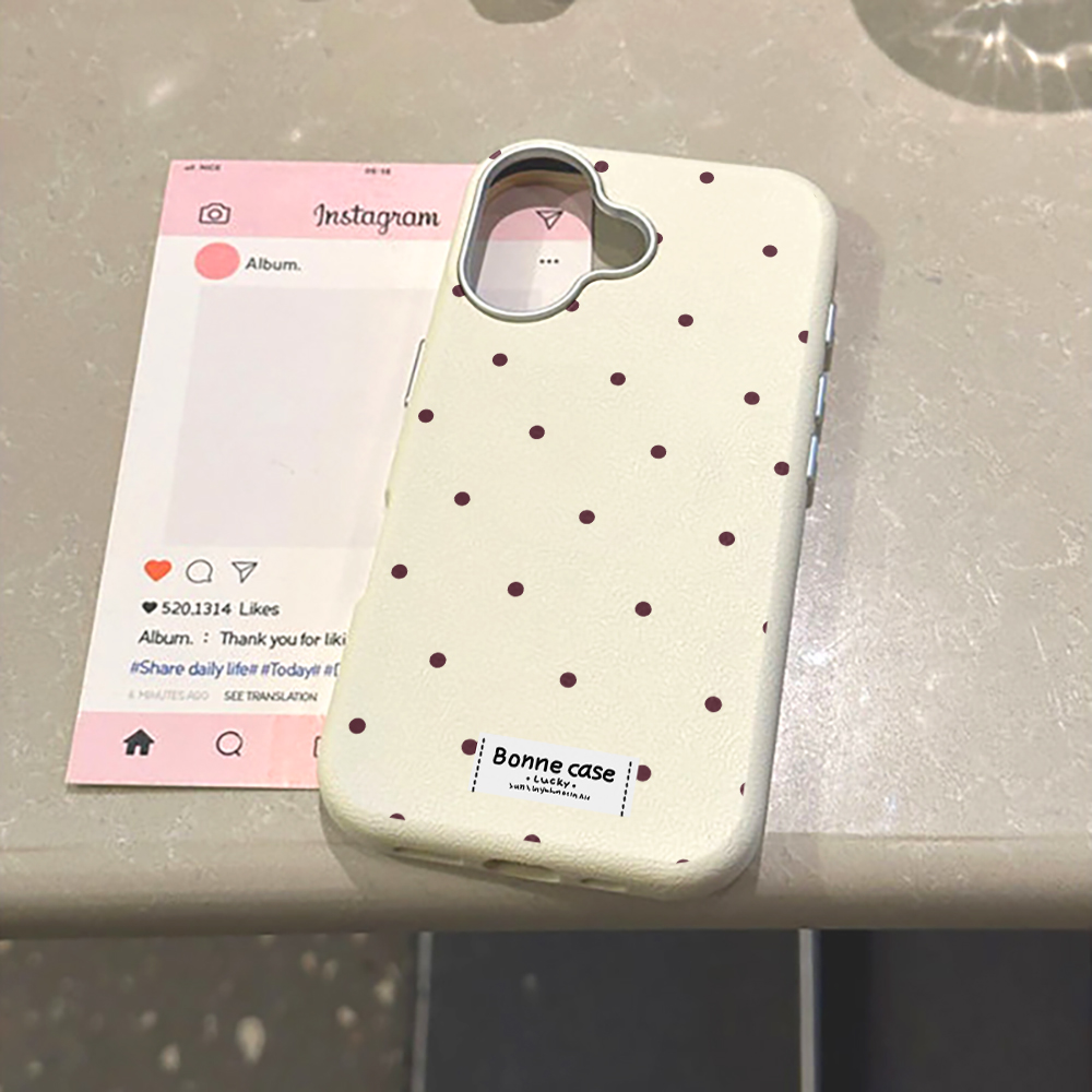 창의적이고 독특한 물방울 무늬 아이폰 17 16 15  - Phone Accessories Unique 리뷰 및 가격