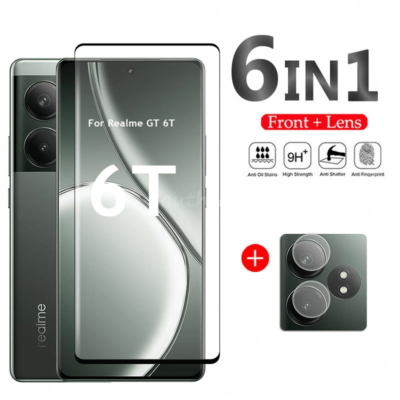 Realme GT 6T 유리 3D 곡선 화면 보호기 카 - Realme Gt 6 리뷰 및 가격