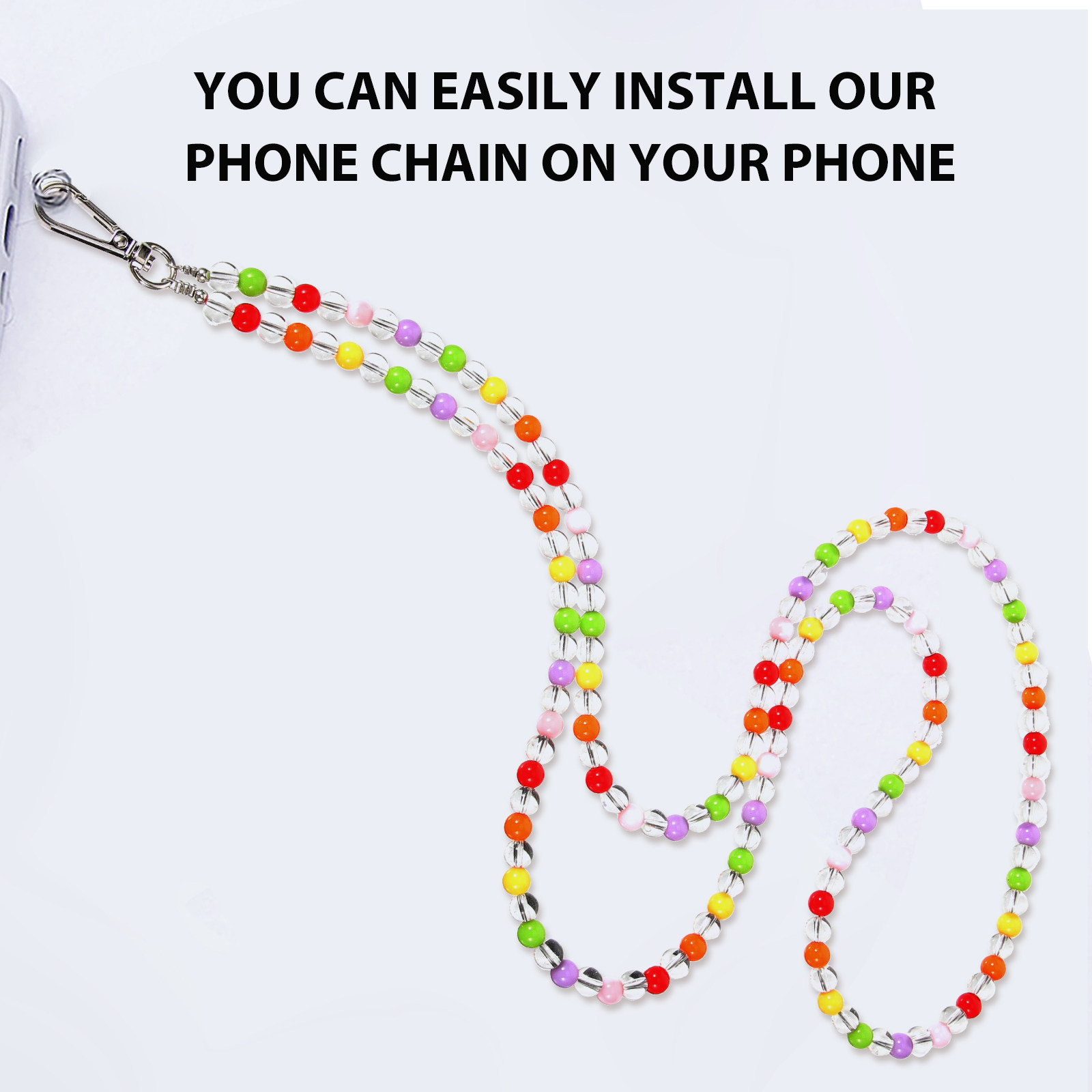 휴대용 비즈 휴대폰 체인, 가벼운 비즈 휴대폰 액세서리 - Phone Accessories For Teens 리뷰 및 가격
