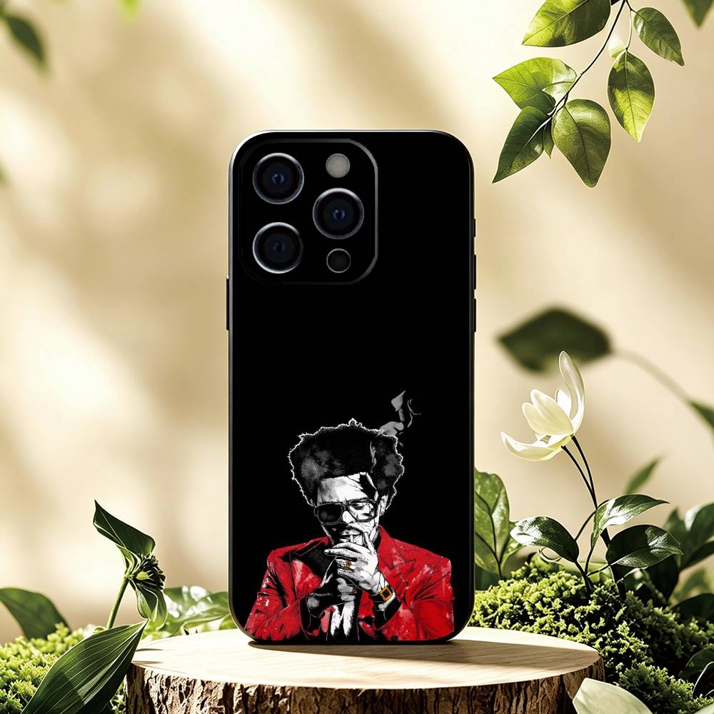 위켄드 미니멀리스트 포스터 폰 케이스 아이폰 17 16 - Phone Accessories Poster 리뷰 및 가격