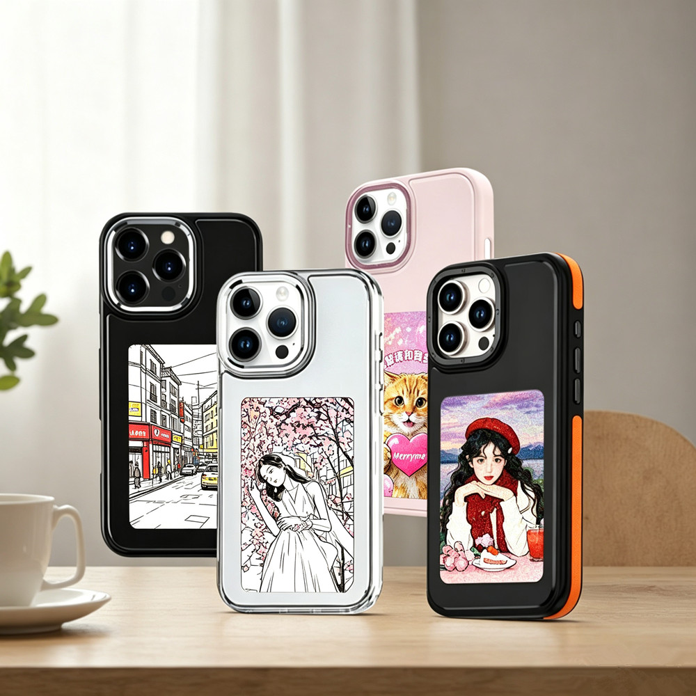 DIY 전자잉크 스크린 폰 케이스 NFC 아이폰 15  - Phone Accessories Case 리뷰 및 가격