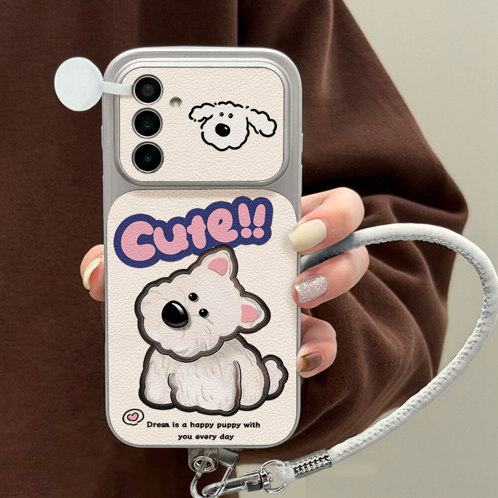 귀여운 만화 강아지 끈 달린 폰 케이스 삼성 A36 A - Lanyard Phone Strap 리뷰 및 가격