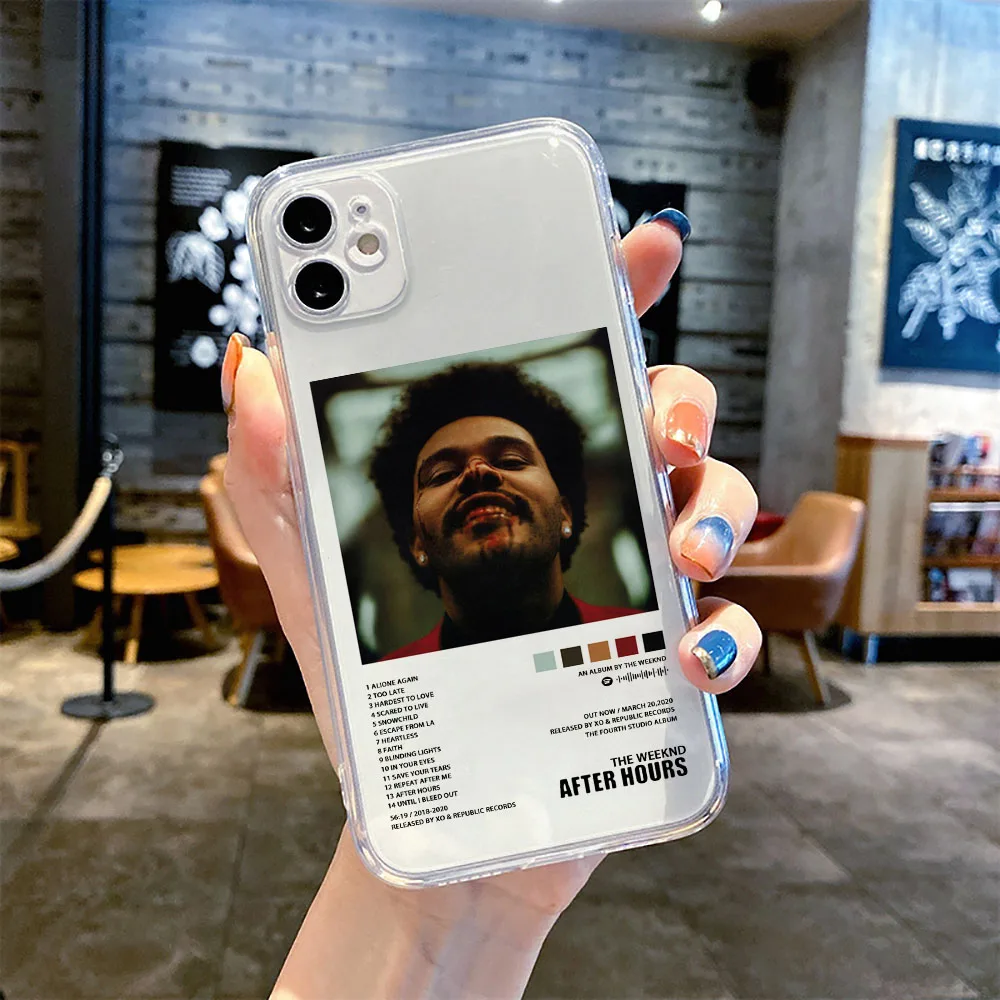 더 위켄드 미니멀리스트 포스터 폰 케이스 아이폰 17  - Phone Accessories Poster 리뷰 및 가격