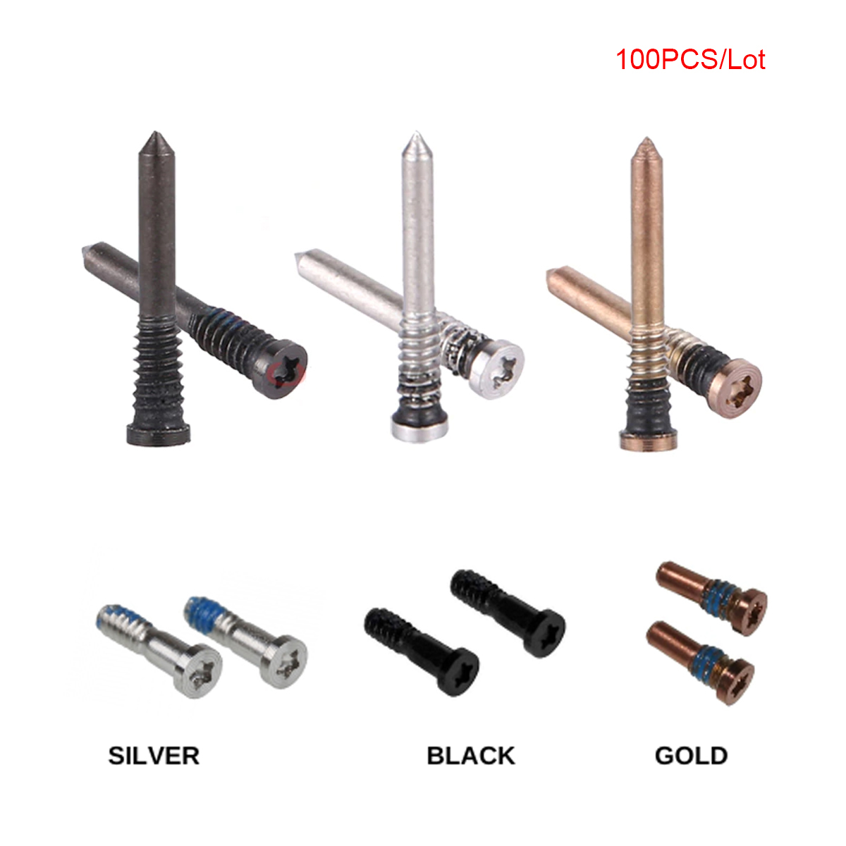 100개 바닥 펜탈로브 나사 수리용 휴대폰 액세서리 애 - Phone Accessories Unique 리뷰 및 가격
