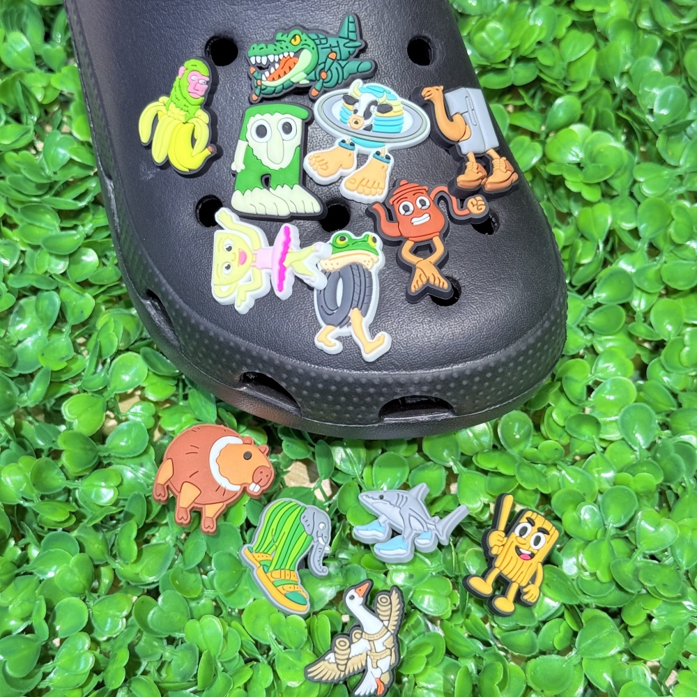 1-13Pcs 상어 코끼리 Monkry 성인 PVC 신 - Phone Accessories Unique 리뷰 및 가격