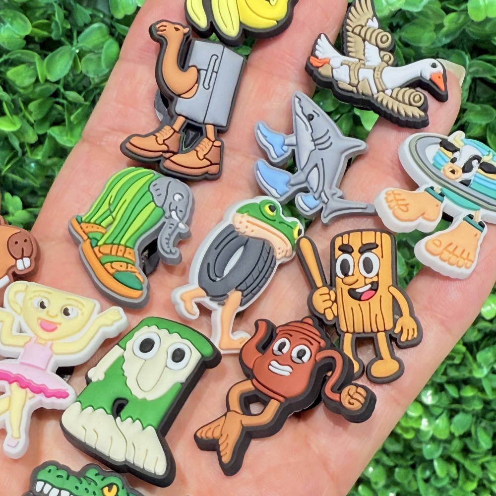 1-13Pcs 상어 코끼리 Monkry 성인 PVC 신 - Phone Accessories Unique 리뷰 및 가격