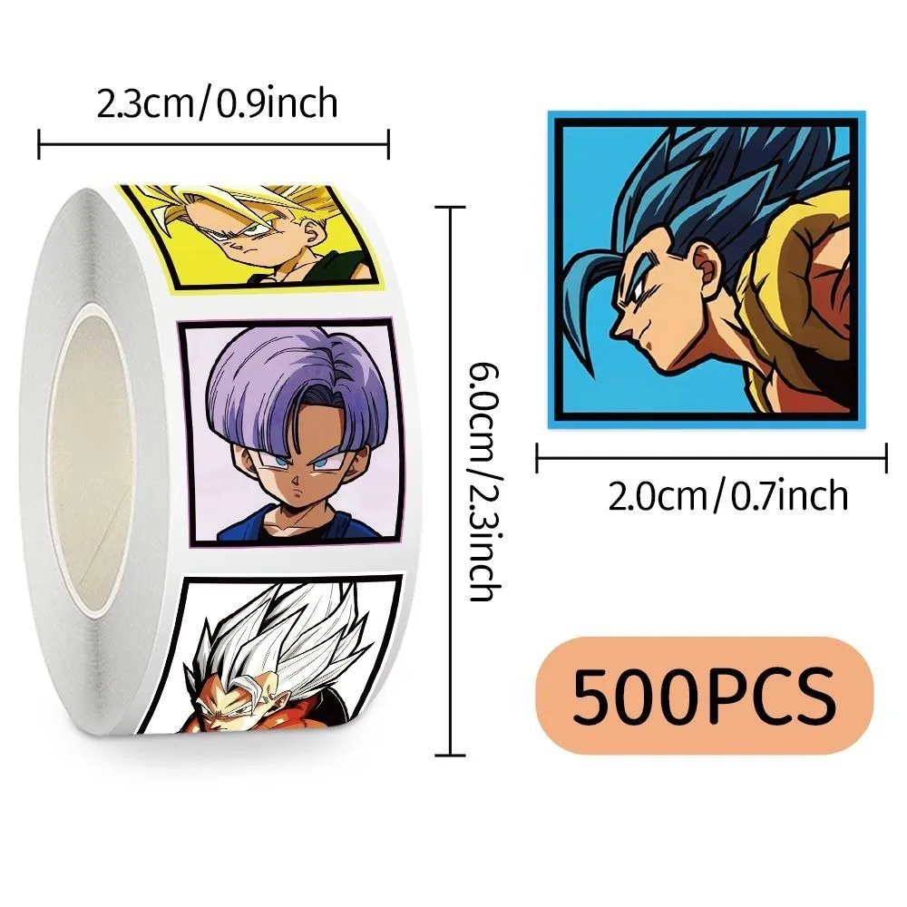 500개 드래곤볼 롤 스티커 - 냉장고, 휴대폰 DIY - Phone Accessories Poster 리뷰 및 가격