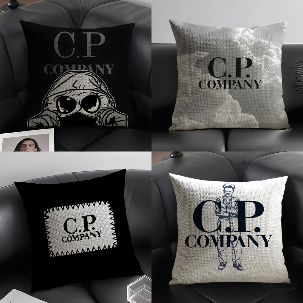 C-CP C-컴퍼니 로고 쿠션 커버 천연 린넨 유기농  - Phone Accessories Company 리뷰 및 가격
