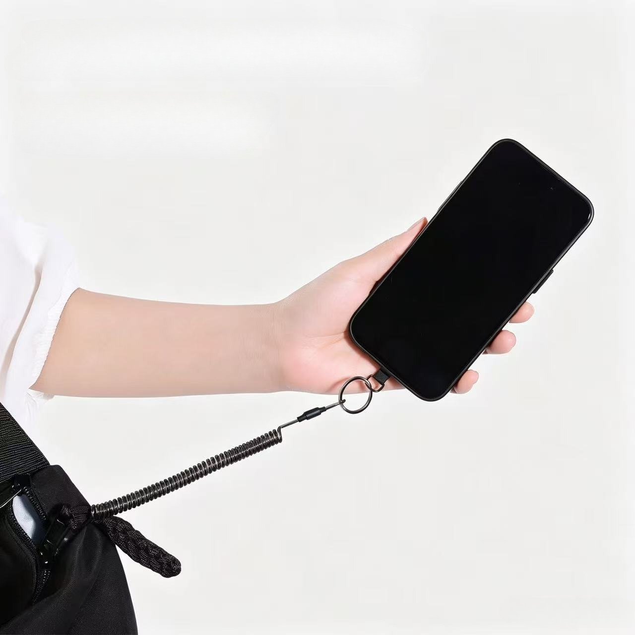 수납식 안전 랜야드 도난 방지 스프링 폰 스트랩, 테더 - Lanyard Phone Strap 리뷰 및 가격