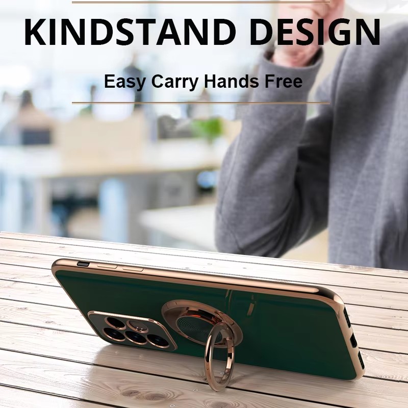 럭셔리 도금 마그네틱 360 ° 삼성 갤럭시 A07 A - Phone Accessories Case 리뷰 및 가격