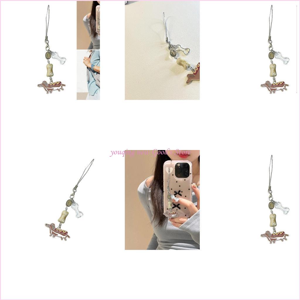 57QA 휴대폰용 닥스훈트 강아지 키체인 젊고 트렌디한 - Phone Accessories For Teens 리뷰 및 가격