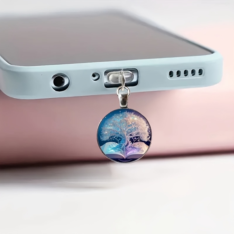 휴대폰 먼지 방지 플러그 생명의 나무 펜던트 액세서리  - Phone Accessories Unique 리뷰 및 가격