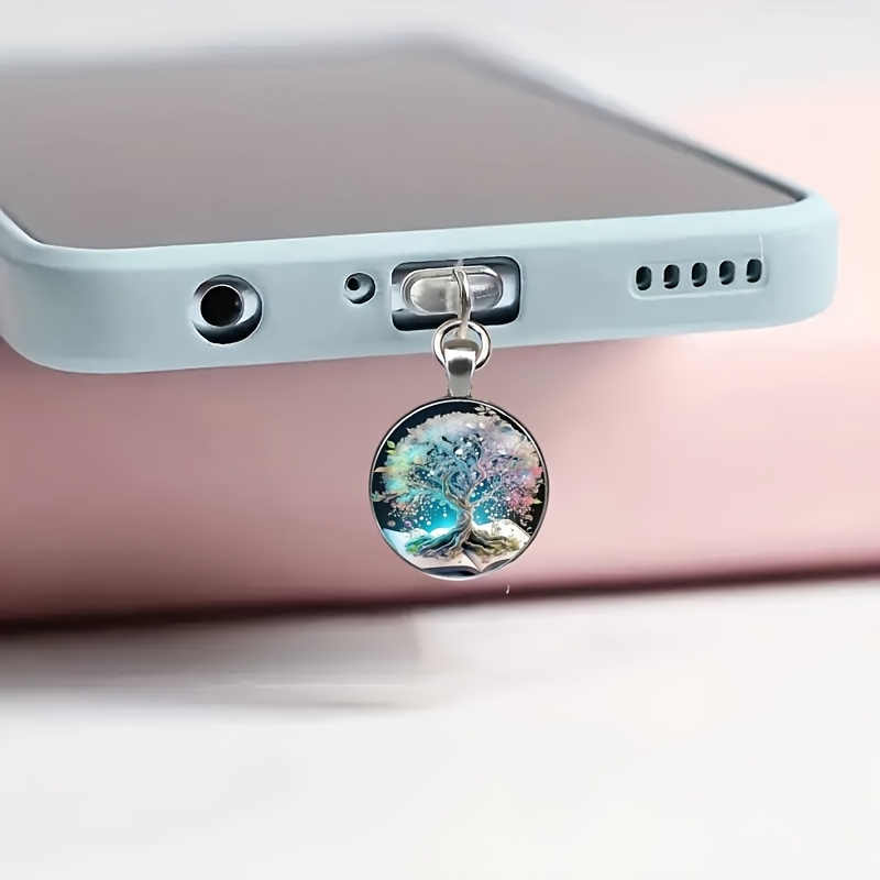 휴대폰 먼지 방지 플러그 생명의 나무 펜던트 액세서리  - Phone Accessories Unique 리뷰 및 가격